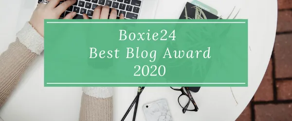 Boxie24 Best Blog Award 2020