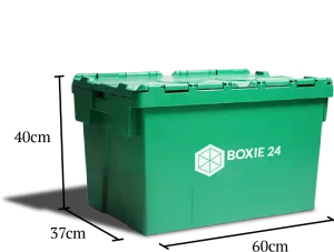 Umzugsboxen aus Kunststoff